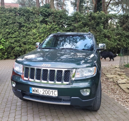 Jeep Grand Cherokee cena 62500 przebieg: 205000, rok produkcji 2011 z Warszawa małe 106